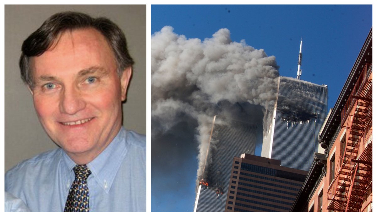 Brian Clark, 74, överlevde mirakulöst terrordåden den 11 september 2001.